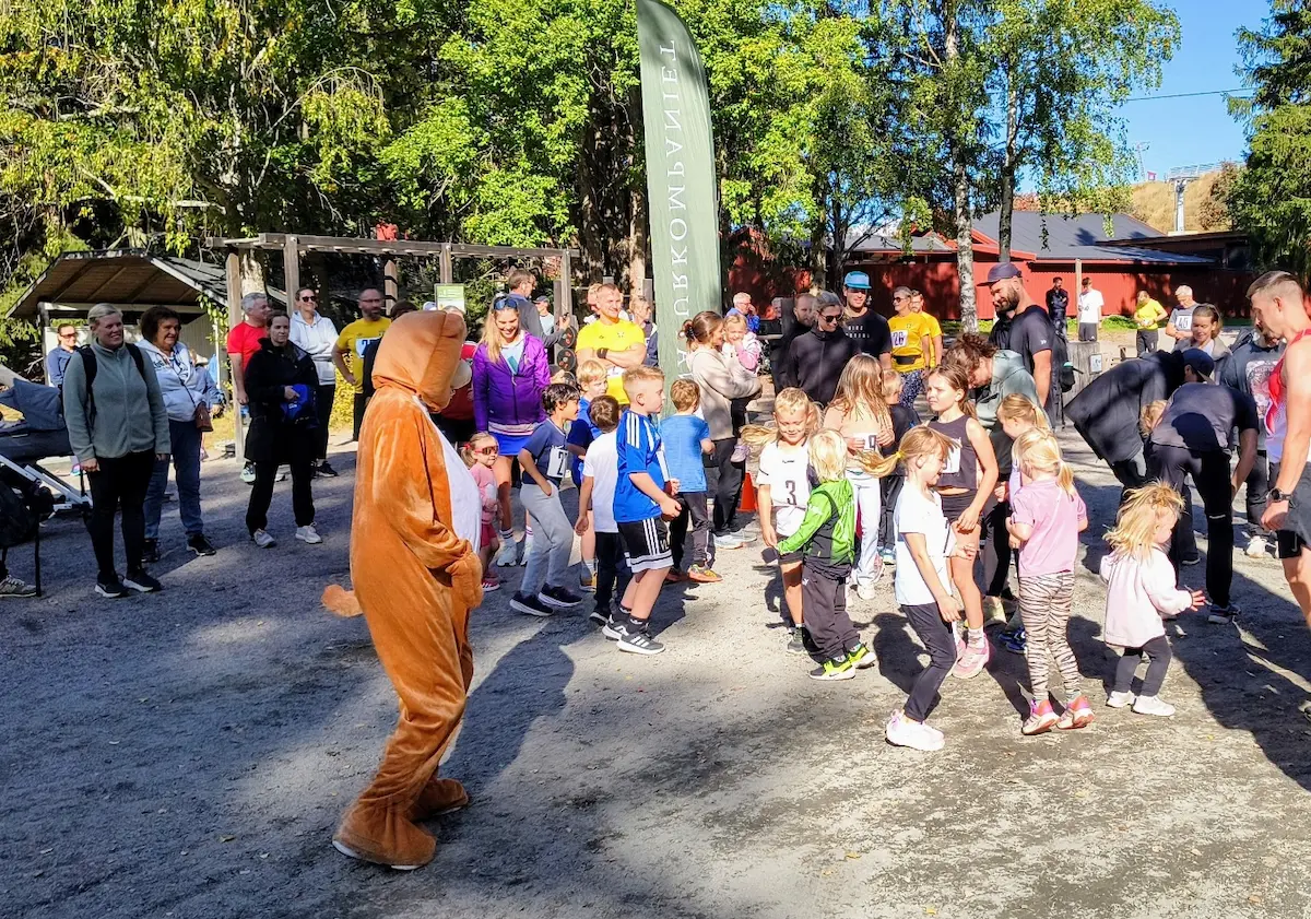 Uppvärmning med Hemlingbybjörnen